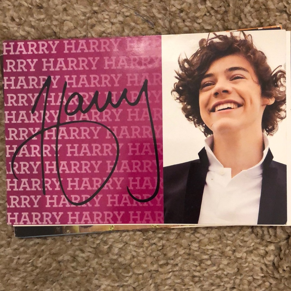 Harry Styles One Direction Photocard